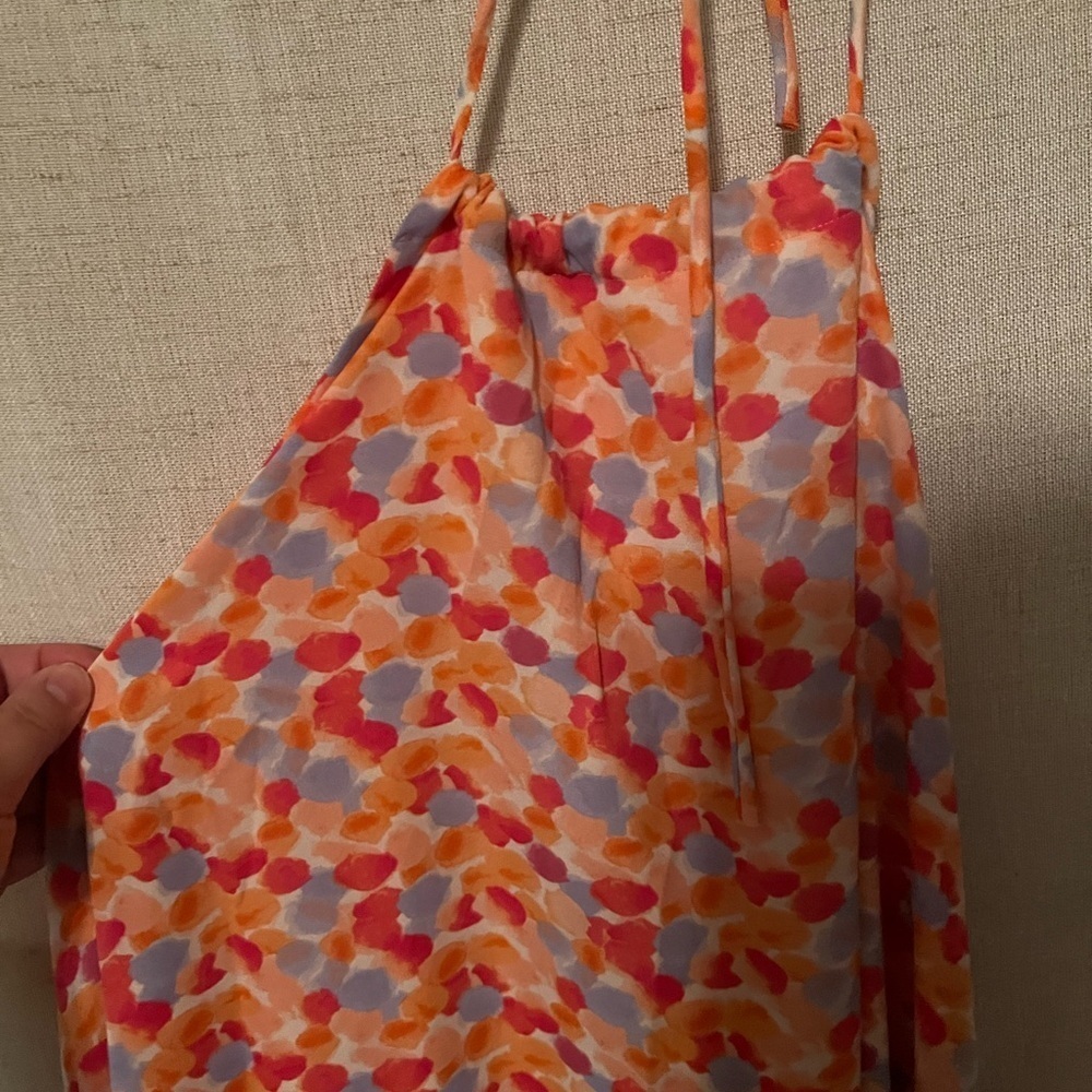 Caramela Halter Dress Size L - Picture 3 of 7